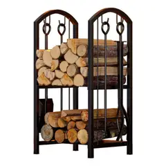 AFVENTURA - Leñero Con Accesorios Bighouse