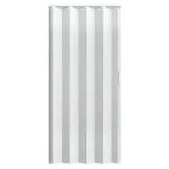 HOGGAN - Puerta plegable jupiter 90x200 cm blanco veteado