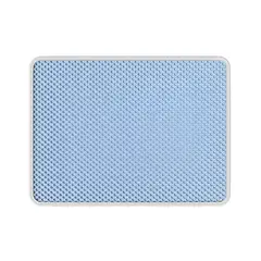 GENERICO - Alfombra Doble Para Arenero Gatos Talla S Azul