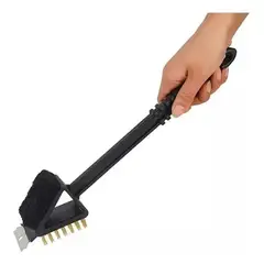 GENERICO - Cepillo Raspador 3 En 1 Para Limpieza De Parrillas