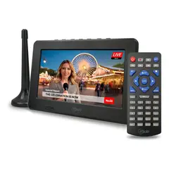 MLAB - Televisor Color Digital Portatil 7 Pulgadas Recargable