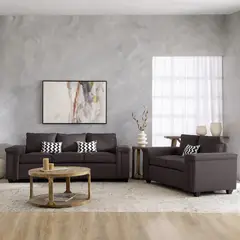 MUEBLES COTTONI - Living 3.2 Sicilia Tela