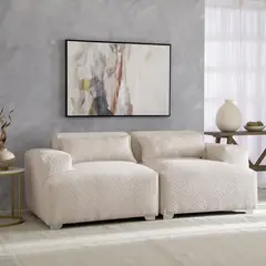 MUEBLES COTTONI - Sofá Cala - Boucle