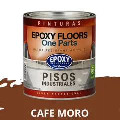 EPOXY - PINTURA ALTO TRANSITO - FLOORS - 1L CAFE MORO