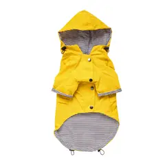 PAGANOOM - Chubasquero para perros con cremallera
