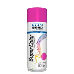 TEKBOND - Pintura Spray Fluorescente Rosa 350ml Uso General