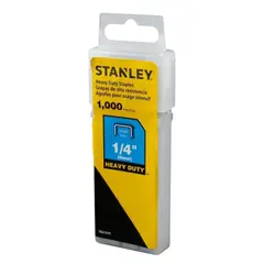 STANLEY - Grapas T50 1/4 (6mm) Caja 1000 Unidades TRA704T