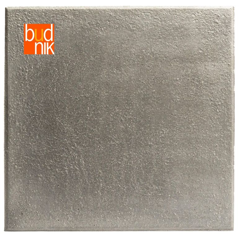 Baldosa Alta Resistencia Terminación Hormigón Gris 40x40x3.8 cm