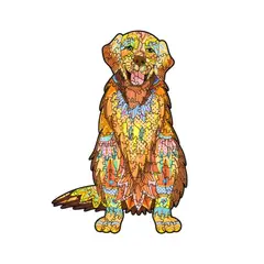 GENERICO - Rompecabeza Multicolor De Perro - Decoración - Regalo