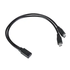 EON - Cable USB-C Hembra a Doble USBC Macho