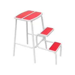 AGM - Piso escala Titán Blanco-Rojo diseño práctico