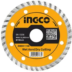 INGCO - Disco Diamantado 8pcs 115mm 4 12