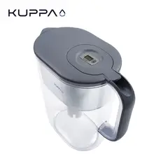 KUPPA - Jarro Purificador De Agua 3.8 Lts Con Filtro Gris
