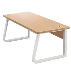 MUNDO ONLINE - Escritorio Oficina Round Leg Posh Antideslizante Maple 120cm