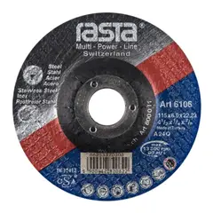 RASTA - Disco desbaste metal 4 1/2"