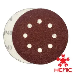 HEMIC - Disco lija velcro 125mm G40 pack 10