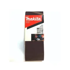 MAKITA - Lija banda madera metal 4x24" G80 3pzas