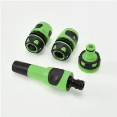 GARDTECH - Set de accesorios de riego 1/2" - 3/4" con pitón Pro