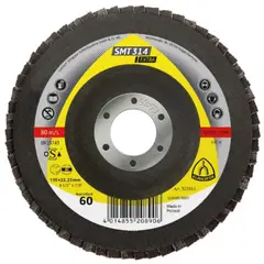 KLINGSPOR - Disco traslapado 4 1/2 g60 mad/met convexo smt314