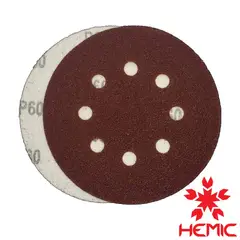 HEMIC - Disco lija velcro 125mm G60 pack 10