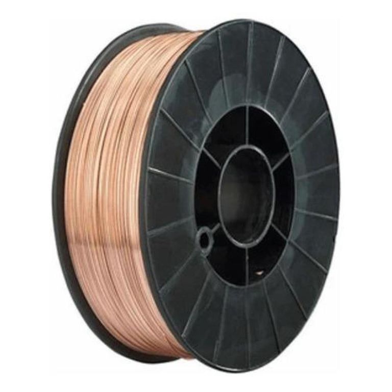 Alambre Soldadura Mig 70s6 De 08mm X 5kg Uso Con Gas Cobre