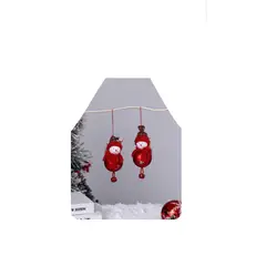 GENERICO - ADORNO COLGANTE DE MUÑECO BAMBALINA ROJO