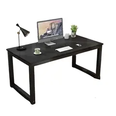 CRUSEC - Escritorio De Estudio Para Oficina En Casa - Negro-Negro