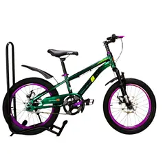 GENERICO - Bicicleta Aro 18 CfBike con Freno Disco Verde Oscuro