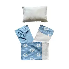 GENERICO - Juego De Sabana Cuna Colecho 55X90 más almohadita