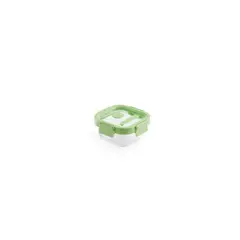 LEKUE - Recipiente hermético 100% de vidrio 320 ml cuadrado