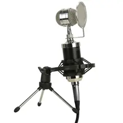 MICROLAB - Kit Micrófono Condensador B5-Pro Studio 9060 Negro