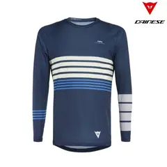 DAINESE - JERSEY MTB AWA 2 BLACK-IRIS/BLUE -ASTER