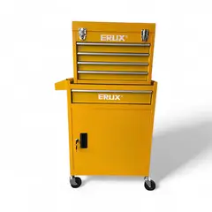 GENERICO - Caja para Herramientas metálica ERUX AMARILLA