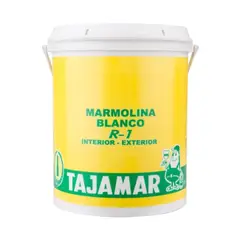 TAJAMAR - Textura Marmolina R-1 blanco 1 gal