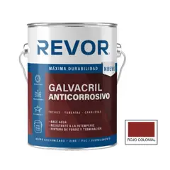 REVOR - Galvacril anticorrosivo rojo colonial 1 gl
