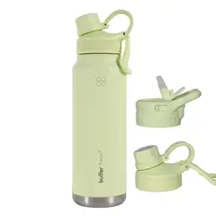 BUFFER FLASK - Termo Botella Agua Termica Acero Inox Buffer 1lt - Verde