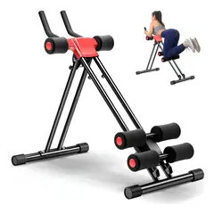 EVERSO - Máquina Abdominales De Ejercicios Gimnasio Deporte Plegable