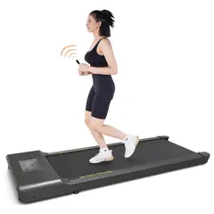 WELDMON - Cinta de correr para caminar debajo con control remoto