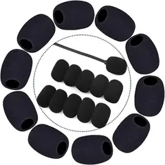 WELDMON - 30Piezas Fundas de Espuma para Micrófonos