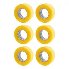 SUPERCENTER - Pack 6x Cinta Adhesiva 300 Mts X 45 Mm Cinta Embalaje Rollo