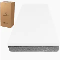 AMABILE - Colchón Espuma 1.5 Plazas 105x190x20 Francesco