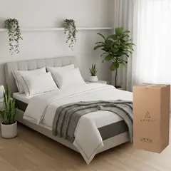 GENERICO - Colchón Espuma Amabile 2 Plazas 150x190x30 Alessandro