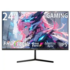 XUNDEFINED - Monitor Gamer 24'' FHD 1K 180Hz 1MS FreeSync HDMI +DP