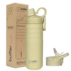 BUFFER FLASK - Termo Botella Agua Termica Acero Inox Buffer - Verde