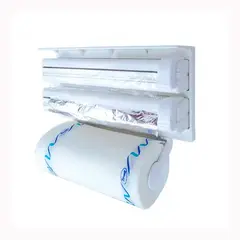 GENERICO - Porta Toalla Nova Triple Dispensador de Cocina