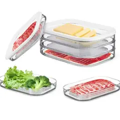 ATURE - Caja De Almacenamiento De Nevera De Cocina Portátil 2l