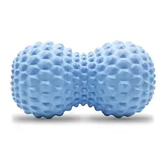 WELDMON - Bolas de Masaje de Maní para Yoga y Masaje Corporal（Azul）