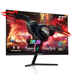 XUNDEFINED - Monitor Gamer 27 FHD 100Hz Tipo C HDMI+DP