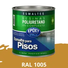 EPOXY - PINTURA PISOS ALTO TRÁFICO - POLIURETANO BASE AGUA 1K - 1L RAL 1005