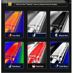 ADN - Cámara termográfica recargable Habotest HT821AS Frio Calor